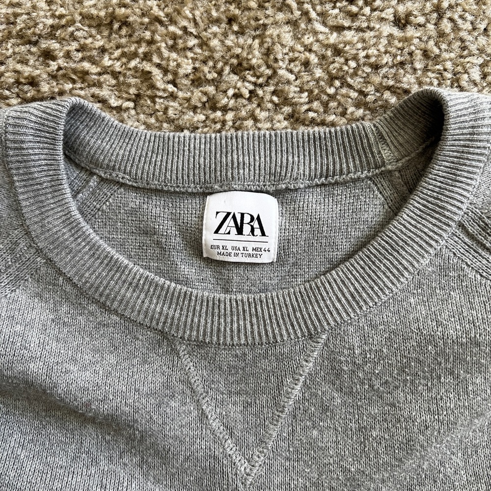 ZARA 100% COTTON CREWNECK